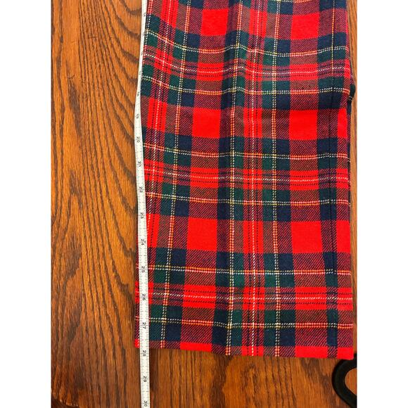 Pendleton Vintage Authentic Royal Stewart Tartan Red Plaid Pants Size 12 - Picture 7 of 7